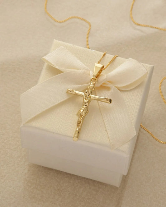 Dije Cristo Inri Mediano