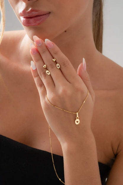 Cadena Conjunto Golden Love