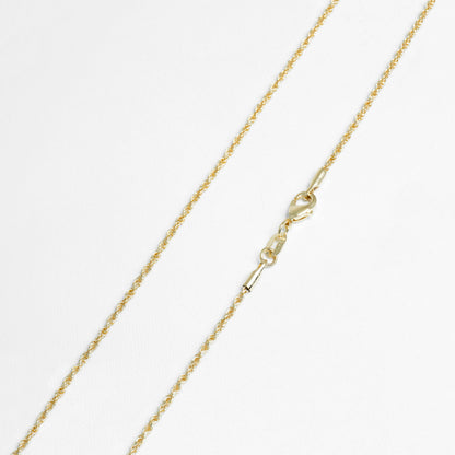 Cadena Lazo Diamantado 1.7 mm 65 cms