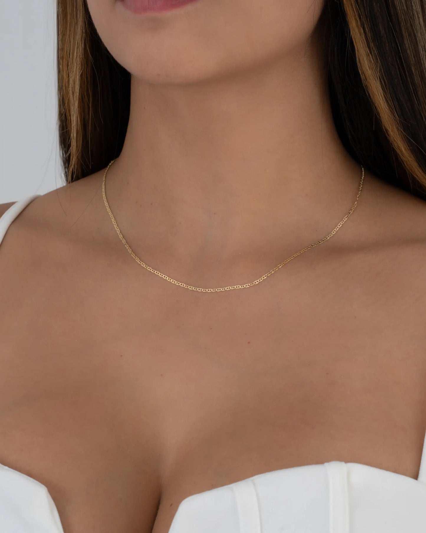 Cadena Escalerita Con Destellos IT 1.7 mm 45 Cms