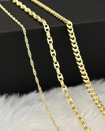 Cadena Cuban Link IT 3,1 mm 65 Cms