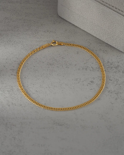 Pulsera Cubana Continua IT 2,3 mm 19 Cms