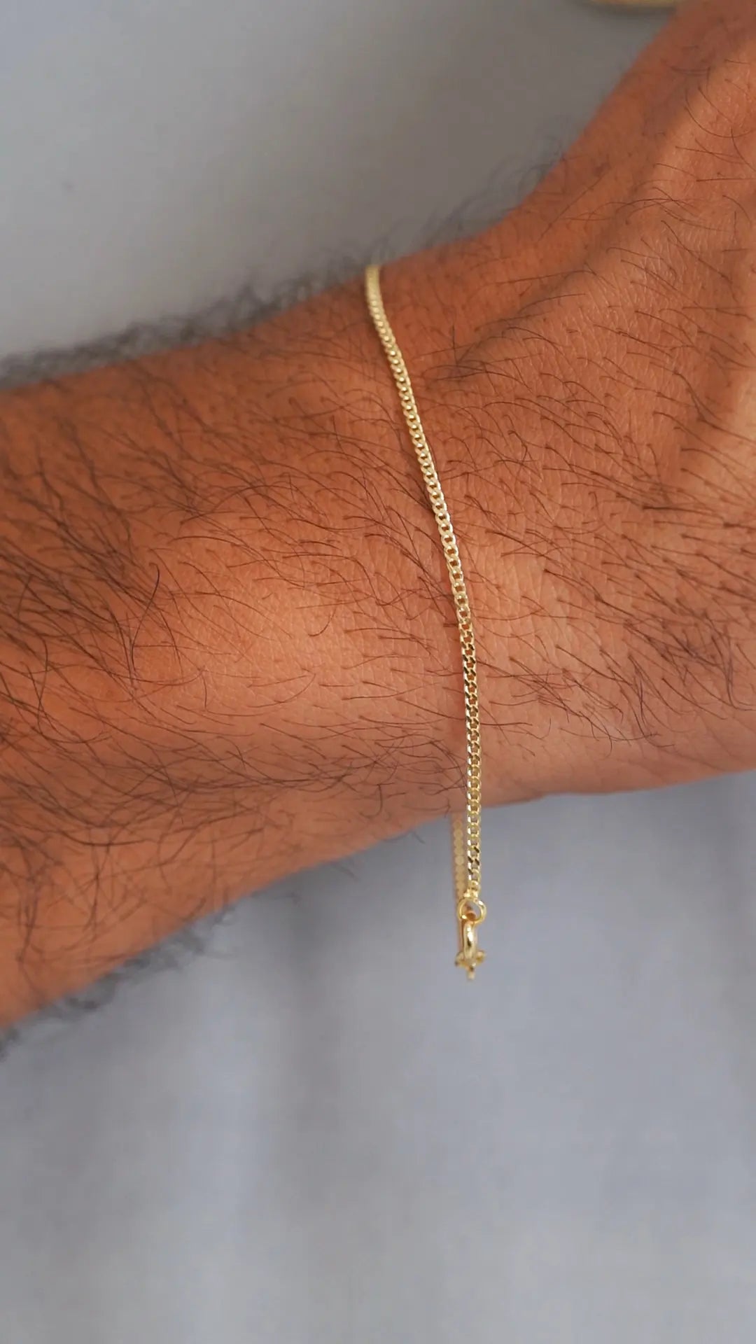 Pulsera Cubanita IT 1,5 mm 19.5 Cms