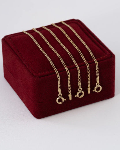 Pulsera Escalerita Con Destellos IT 1.7 mm 16.5 Cms