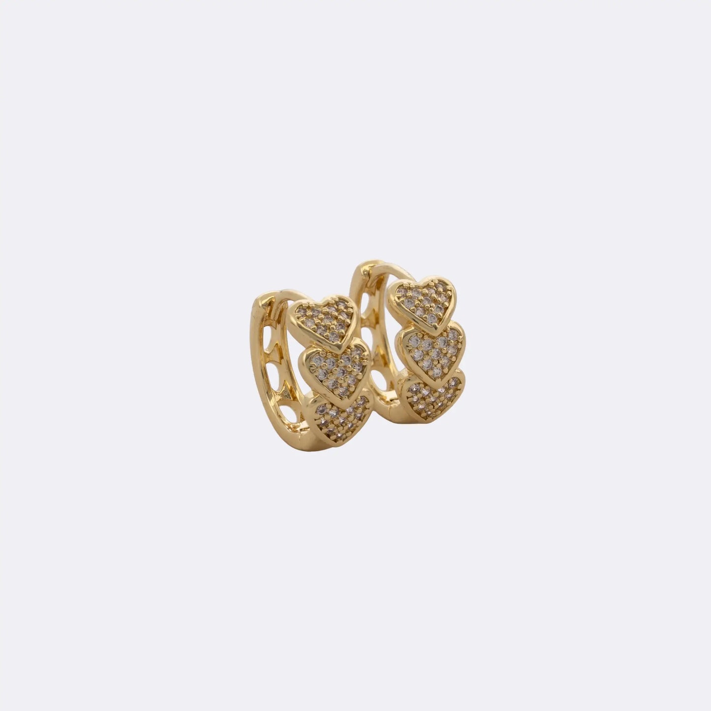 Arete Candonga Heart Circones 15 mm