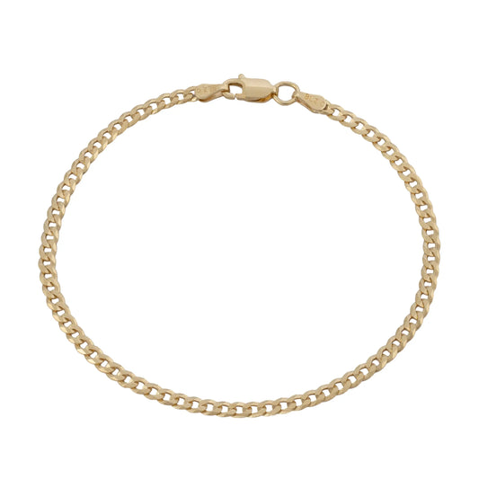 Pulsera Cubana IT 3 mm 19.5 Cms