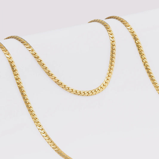 Cadena Serpiente  4 mm 65 Cms