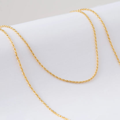 Cadena Lazo Diamantado 1.7 mm 65 cms