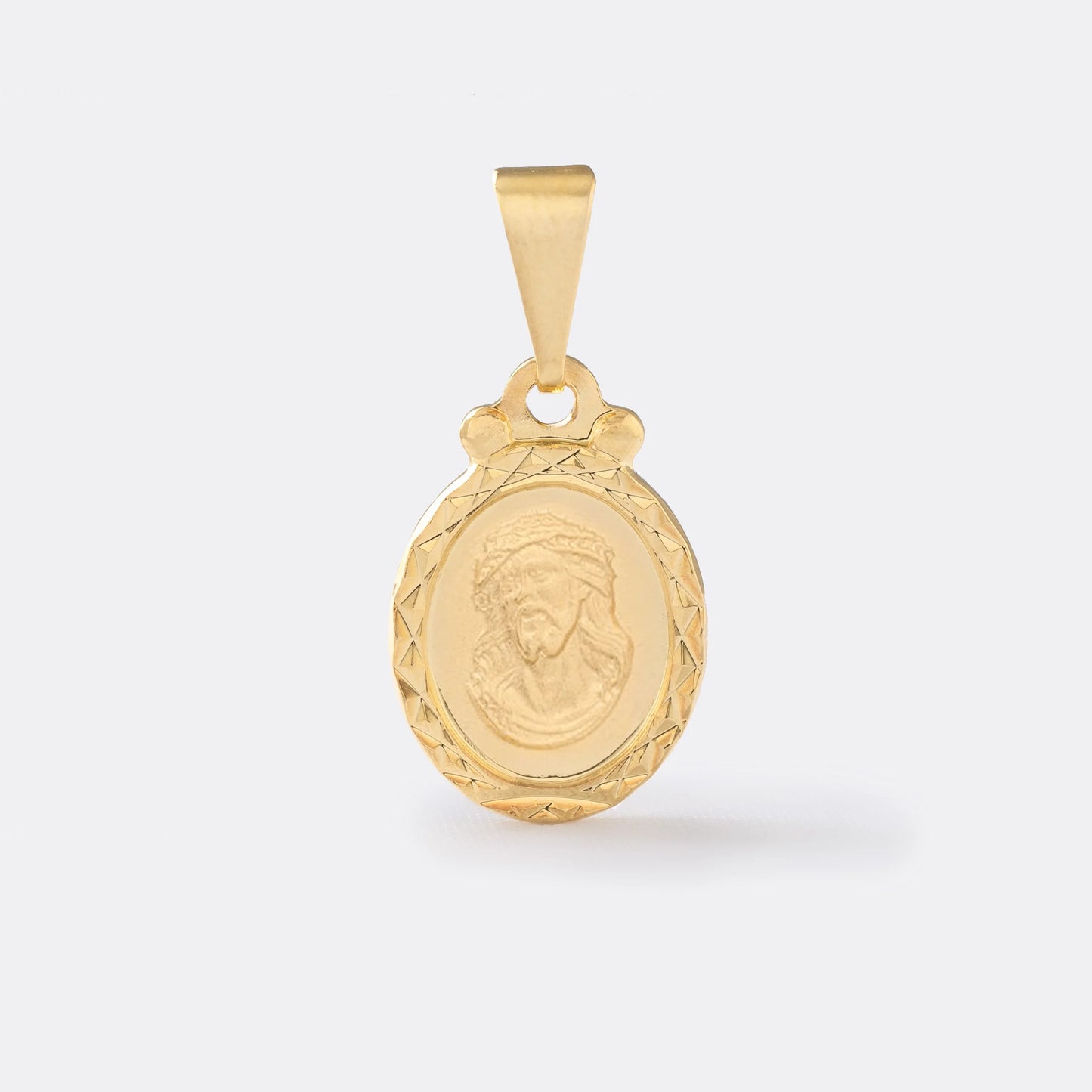 Dije Sagrado Rostro B. Diamantado 2 cms