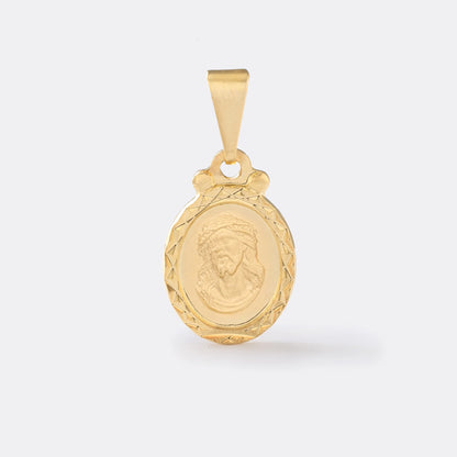 Dije Sagrado Rostro B. Diamantado 2 cms