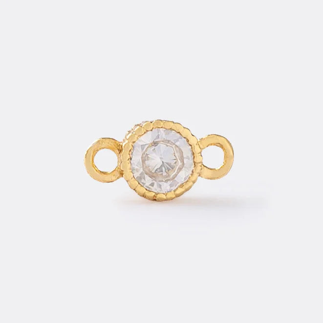 Herraje Circonia Redonda Cristal