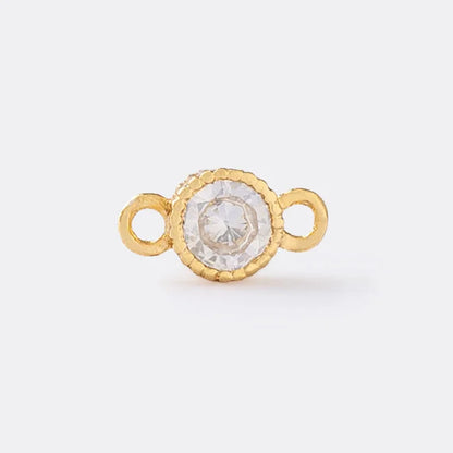 Herraje Circonia Redonda Cristal