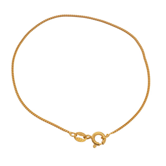 Pulsera Cubanita IT 1 mm 19 Cms