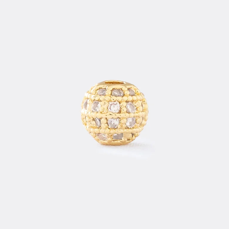 Herraje Bola De Fuego 5 mm Cristal