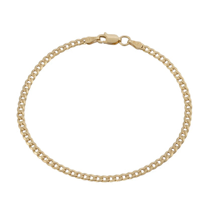 Pulsera Cubana IT 3 mm 19.5 Cms