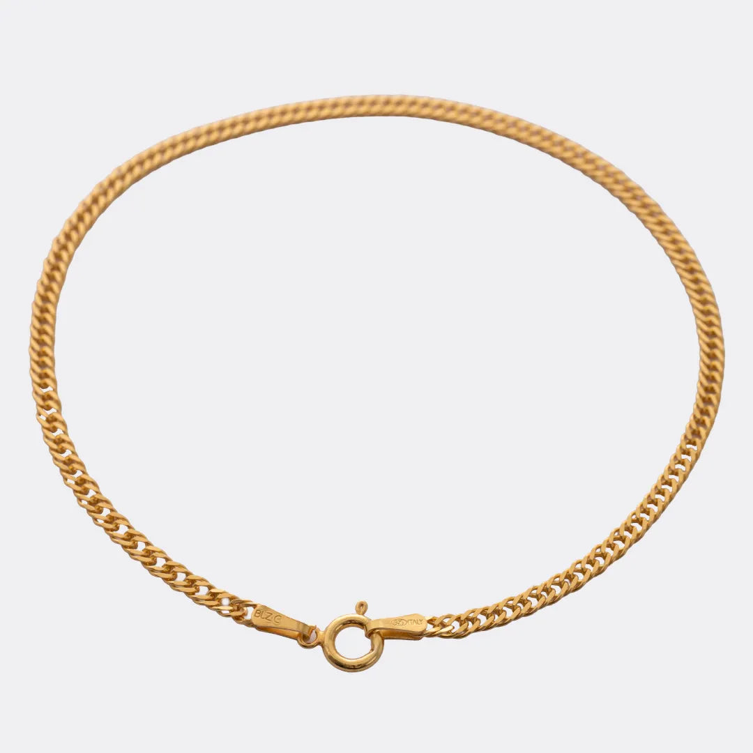 Pulsera Cubana Continua IT 2,3 mm 19 Cms