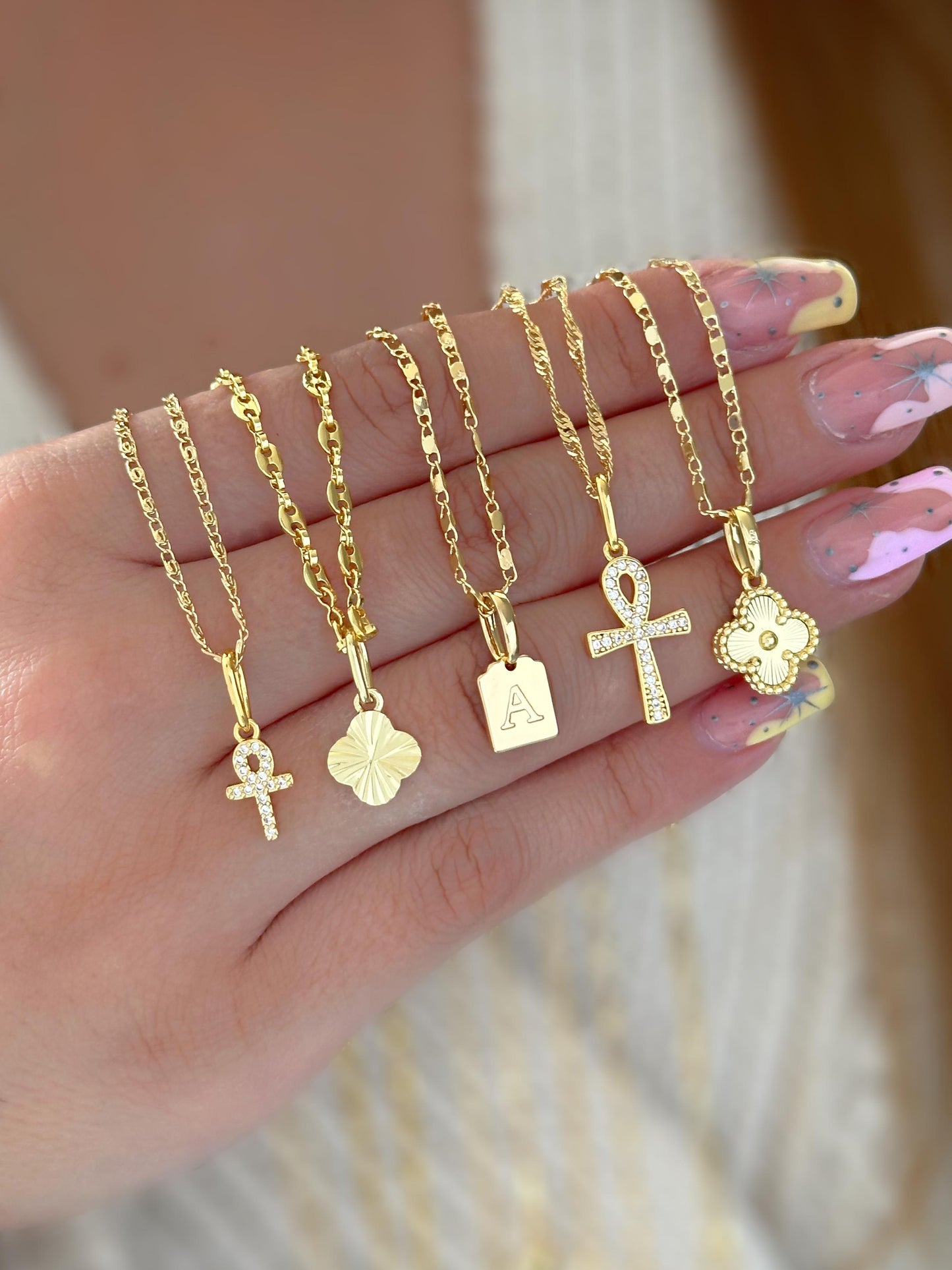Dije Mini Cruz Ankh