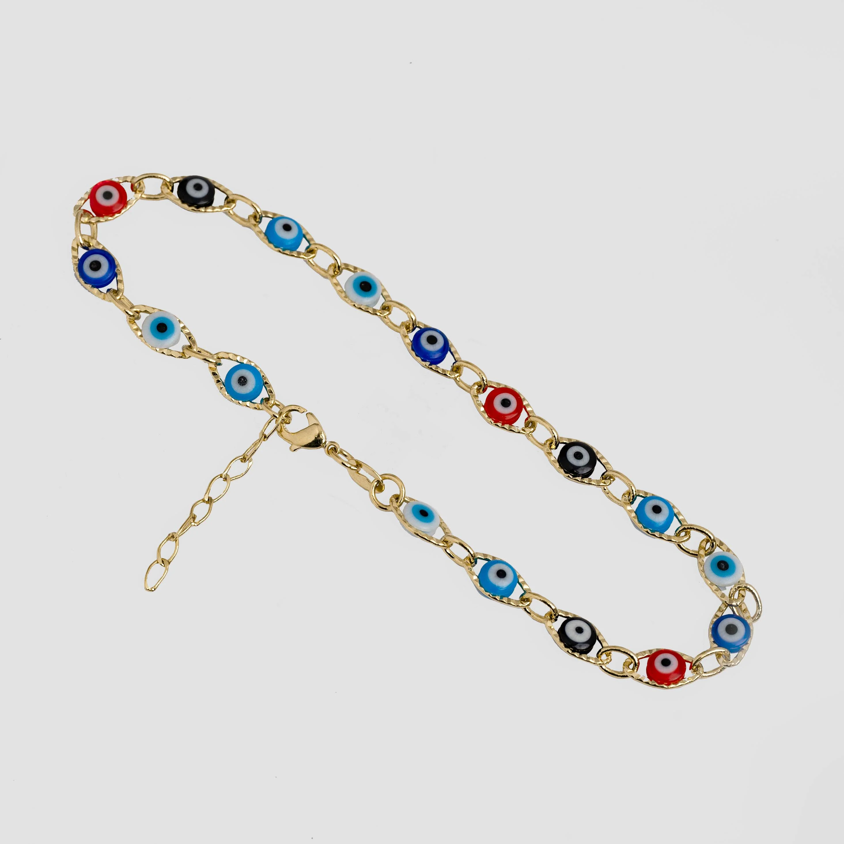 Tobilerra Ojo Turco Multicolor 23 Cms + 2 Cms  Extensor